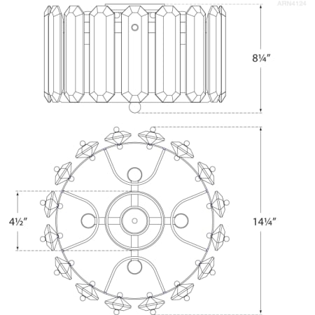 ARN4124 Line Drawing