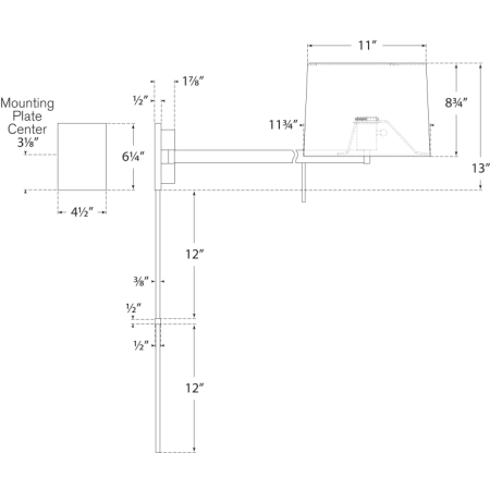 BBL 2162-L Line Drawing