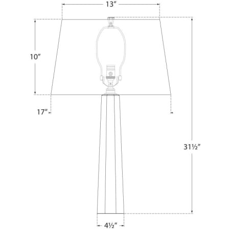 CHA8951 Line Drawing