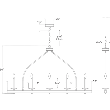 CHC 1605 Line Drawing