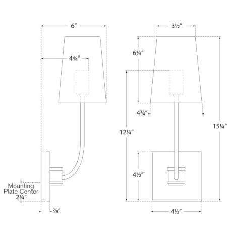 CHD2620 Line Drawing