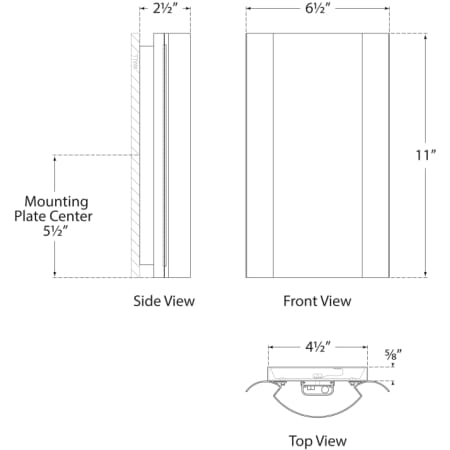 CHD2623 Line Drawing