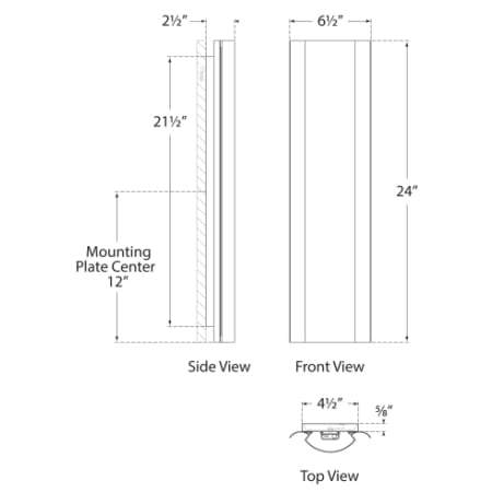 CHD2624 Line Drawing
