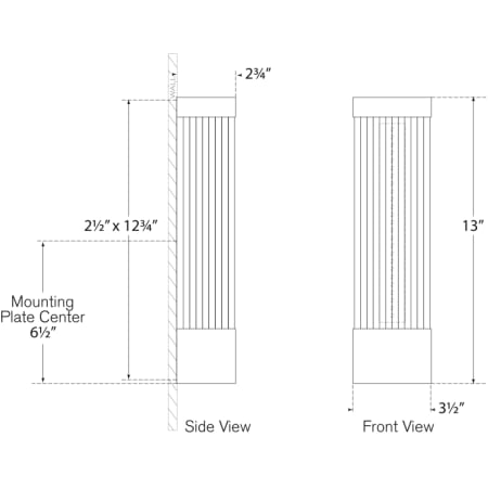 CHD2730 Line Drawing