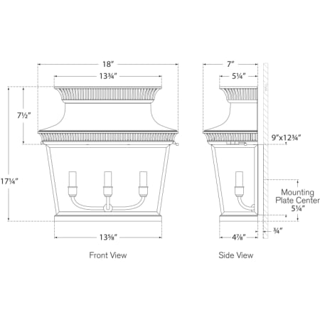 CHD2948 Line Drawing