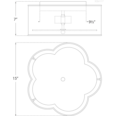 KS 4117-FA Line Drawing 1