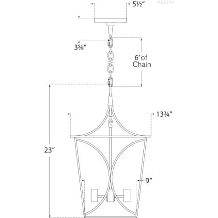 KS5144 Line Drawing