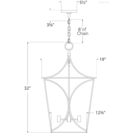 KS 5145 Line Drawing