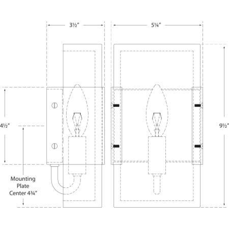 KW2115 Line Drawing