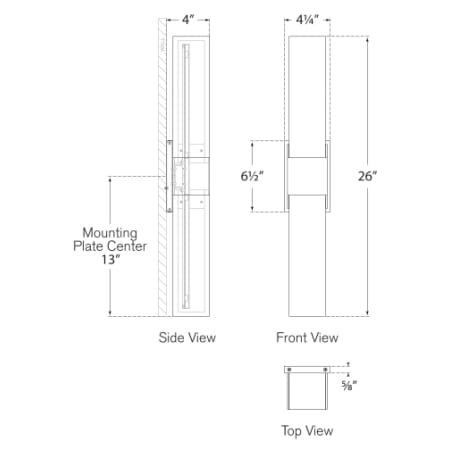 KW2116 Line Drawing