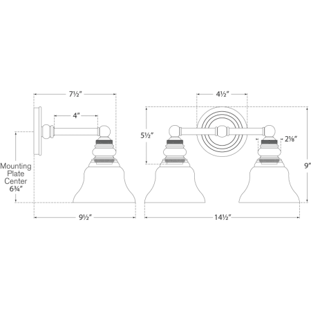 SL2932SWG Line Drawing