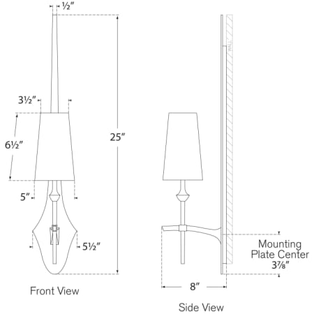 TOB2737 Line Drawing