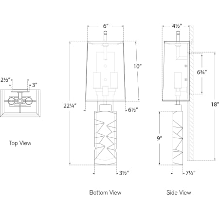 TOB2950 Line Drawing