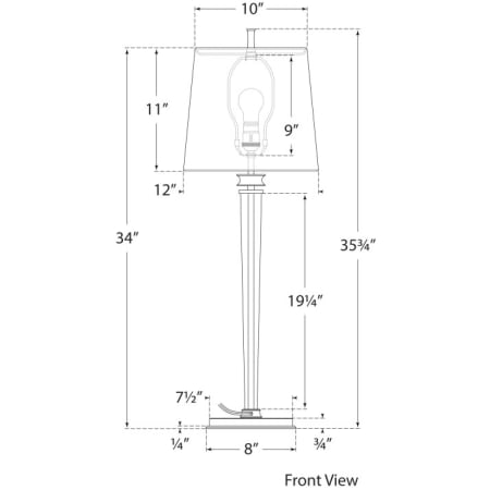 TOB3943 Line Drawing