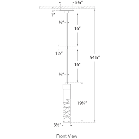 TOB5951 Line Drawing