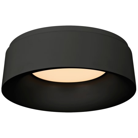 Visual Comfort Halo 11" Small Flush Mount by Barbara Barry Matte Black
