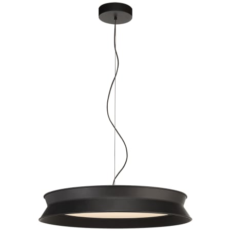 Visual Comfort 60/40 Dot 26" LED Pendant by Peter Bristol Stone Black