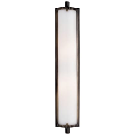 Visual Comfort Calliope 21" Tall Bath Light with White Glass by Thomas O'Brien Bronze