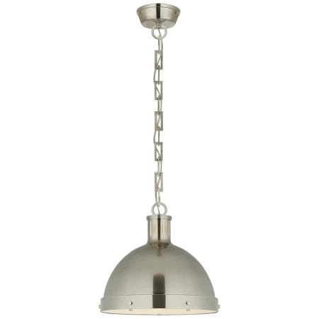 Visual Comfort Hicks 13" Large Pendant with Acrylic Diffuser by Thomas O'Brien Antique Nickel