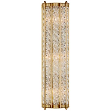 Visual Comfort Eaton 21" Linear Sconce by AERIN Hand Rubbed Antique Brass