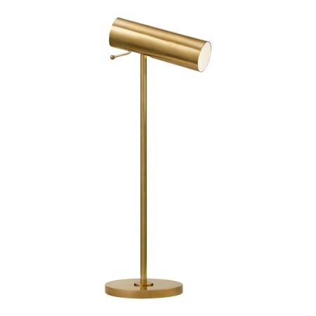 Visual Comfort Lancelot 21" Pivoting Desk Lamp by AERIN Hand Rubbed Antique Brass
