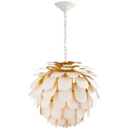 Visual Comfort Cynara 29" Large Chandelier by E.F. Chapman Plaster White