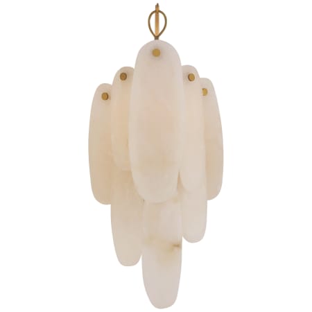 Visual Comfort Cora 16" Medium Cascading Alabaster Sconce by Chapman & Myers Antique Burnished Brass