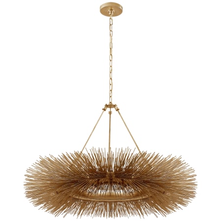 Visual Comfort Strada 40" Sputnik Style Chandelier by Kelly Wearstler Gild