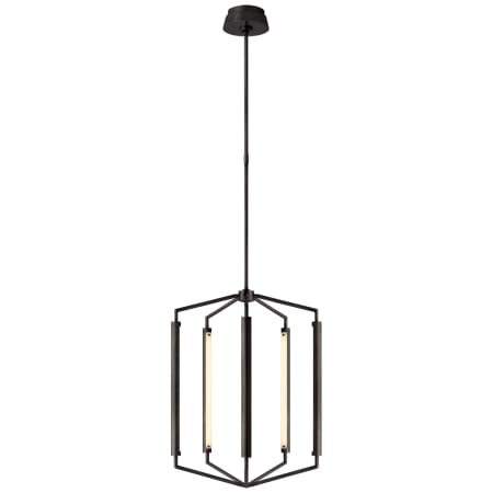 Visual Comfort Appareil 20" Medium LED Lantern by Kelly Wearstler Bronze