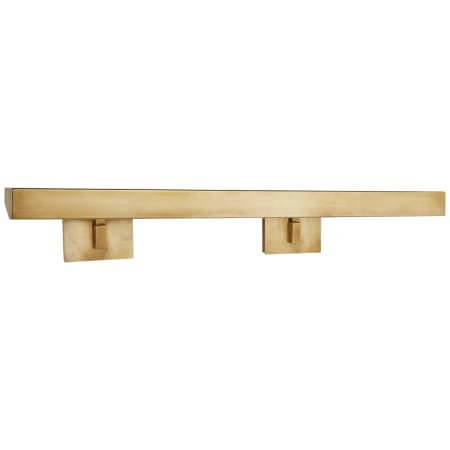 Visual Comfort McClain 30" Picture Light by J. Randall Powers Hand Rubbed Antique Brass