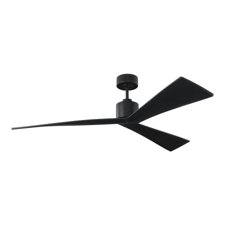 Visual Comfort Adler 60" 3 Blade Indoor Ceiling Fan Matte Black