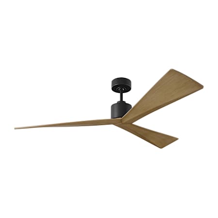 Visual Comfort Adler 60" 3 Blade Indoor Ceiling Fan Midnight Black