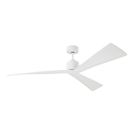 Visual Comfort Adler 60" 3 Blade Indoor Ceiling Fan Matte White