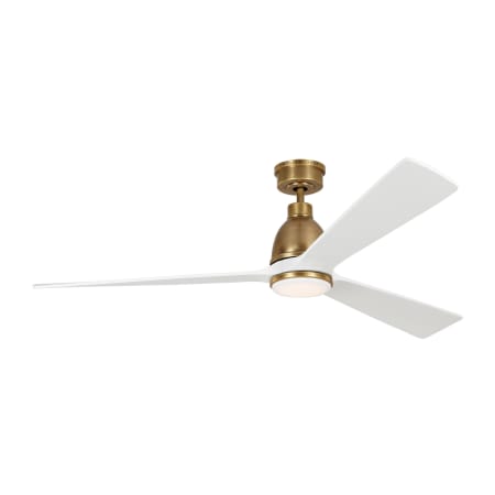 Visual Comfort Bryden 60" 3 Blade Smart LED Indoor Ceiling Fan with Remote Control Hand Rubbed Brass