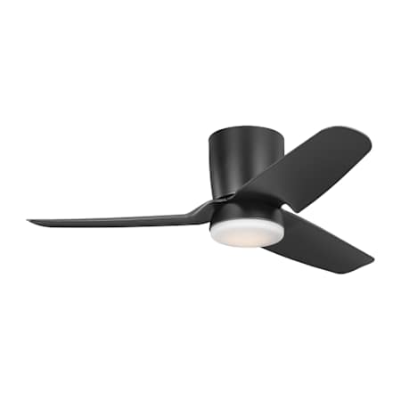 Visual Comfort Colgin 44" 3 Blade Indoor LED Ceiling Fan Midnight Black