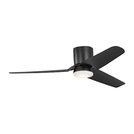 Visual Comfort Colgin 56" 3 Blade Indoor LED Ceiling Fan Midnight Black
