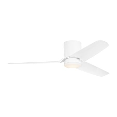 Visual Comfort Colgin 56" 3 Blade Indoor LED Ceiling Fan Matte White