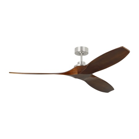 Visual Comfort Collins Smart 60" Ceiling Fan Brushed Steel