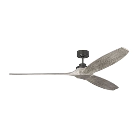 Visual Comfort Collins 70" 3 Blade Indoor Ceiling Fan Aged Pewter