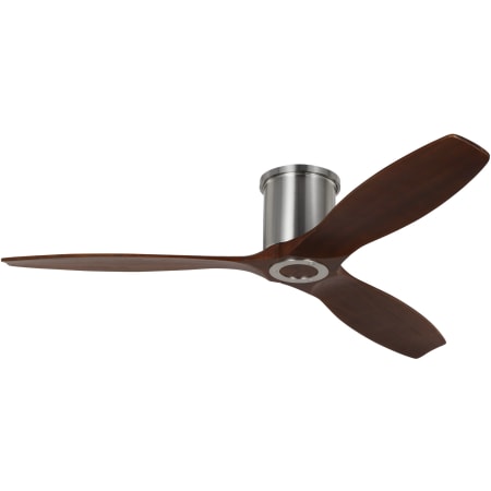 Visual Comfort Collins Smart 52" Hugger Ceiling Fan Brushed Steel
