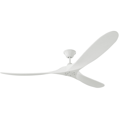 Visual Comfort Maverick Max 70" 3 Blade Indoor Ceiling Fan with Fan Blades and Remote Control Matte White