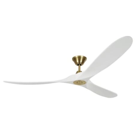 Visual Comfort Maverick Max 70" 3 Blade Indoor Ceiling Fan with Fan Blades and Remote Control Burnished Brass