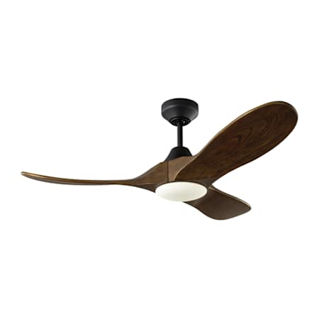 Visual Comfort Maverick 44" 3 Blade Indoor LED Ceiling Fan Midnight Black