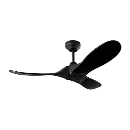 Visual Comfort Maverick 44" 3 Blade Indoor Ceiling Fan Midnight Black / Midnight Black