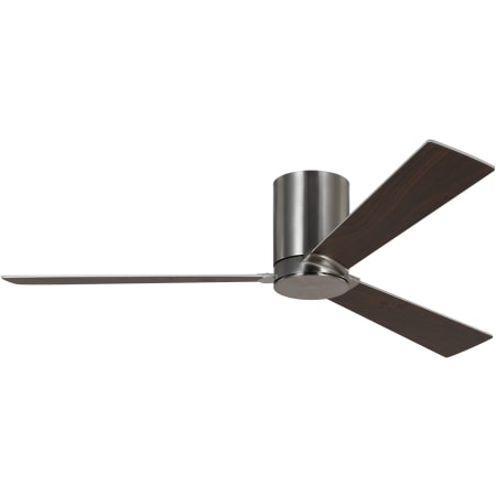 Visual Comfort Rozzen 52 Hugger 52" 3 Blade Indoor Ceiling Fan Brushed Steel