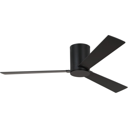 Visual Comfort Rozzen 52 Hugger 52" 3 Blade Indoor Ceiling Fan Midnight Black