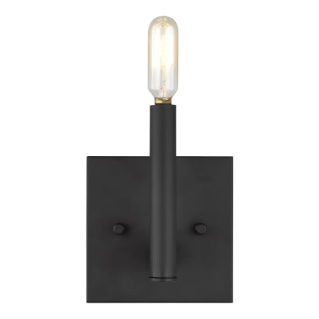 Visual Comfort Vector 9" Tall Bathroom Sconce Midnight Black