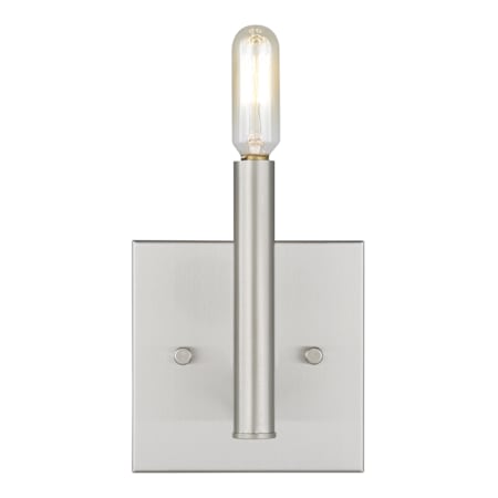 Visual Comfort Vector 9" Tall LED Bathroom Sconce - Bulb Included Brushed Nickel