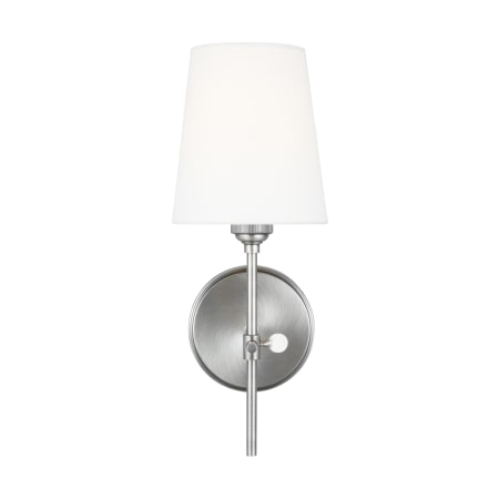 Visual Comfort Baker 14" Tall Bathroom Sconce Antique Brushed Nickel