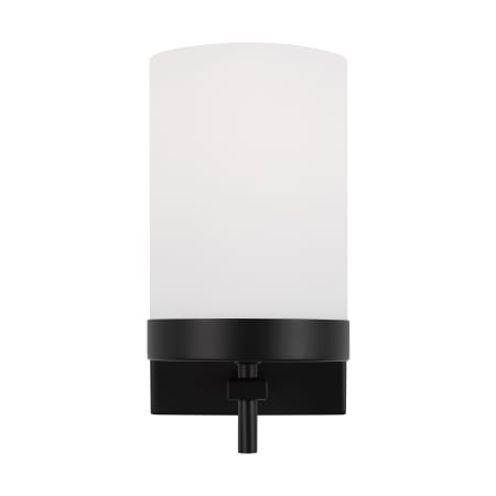 Visual Comfort Zire 8" Tall LED Bathroom Sconce Midnight Black